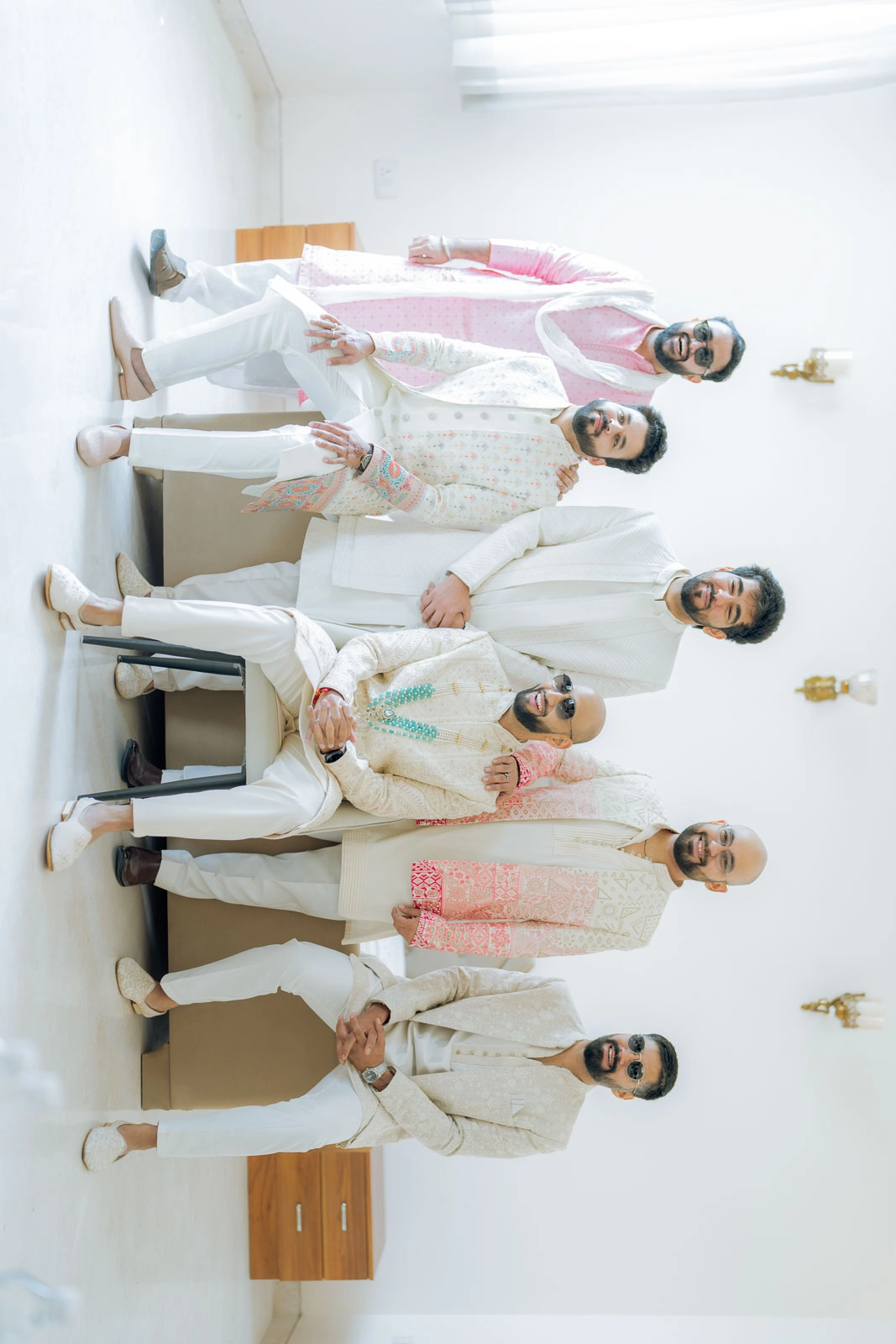 Groom and Groomsmen Portrait