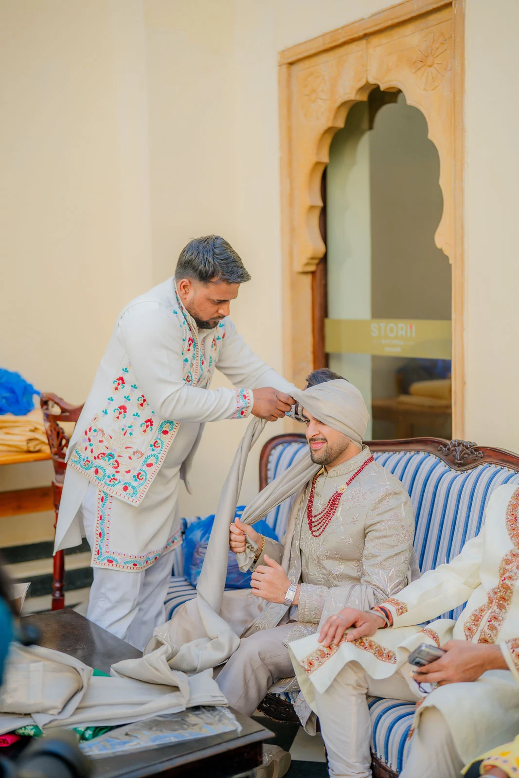 Group Portrait at Jaisalmer Destination Wedding