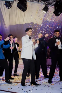 Guests Dancing During the Wedding Celebration
