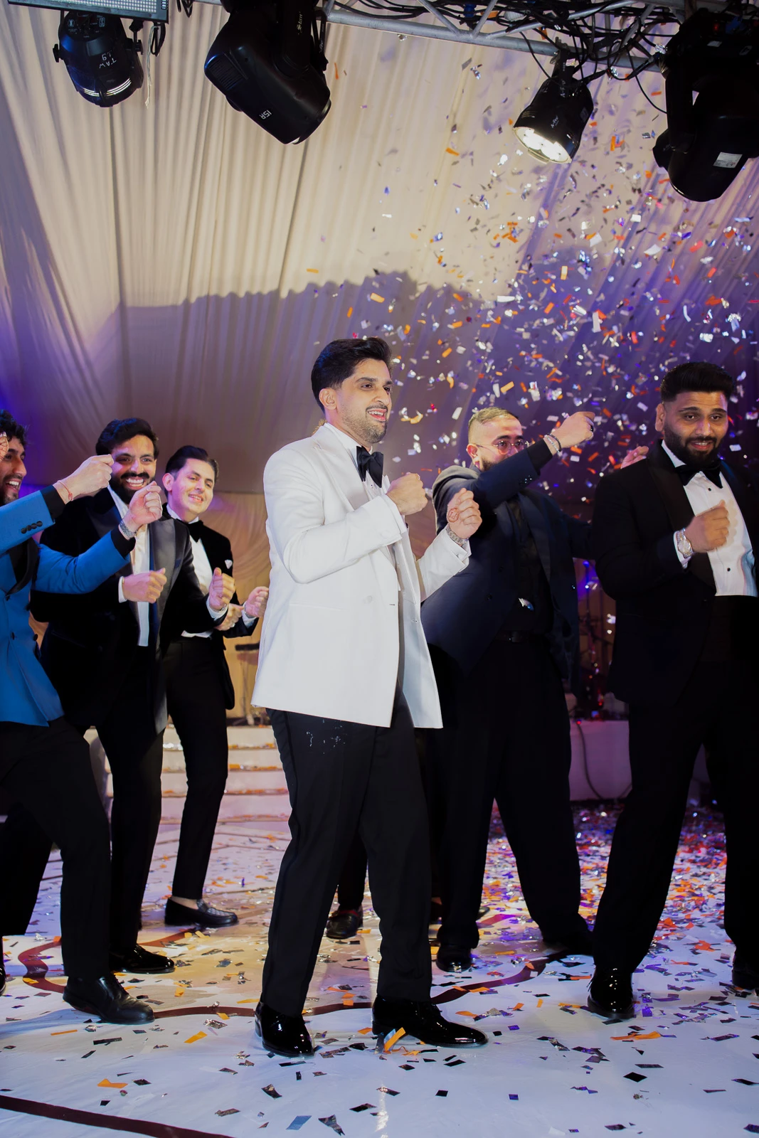 Guests Dancing During the Wedding Celebration
