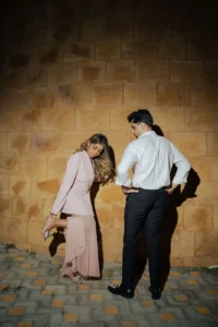 Intimate Couple Moment in the Thar Desert