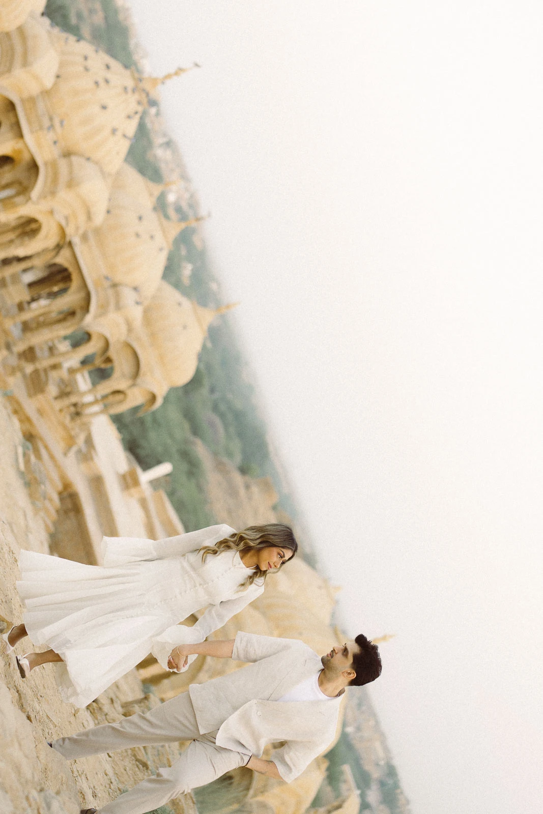 Intimate Couple Portrait in Golden City Jaisalmer