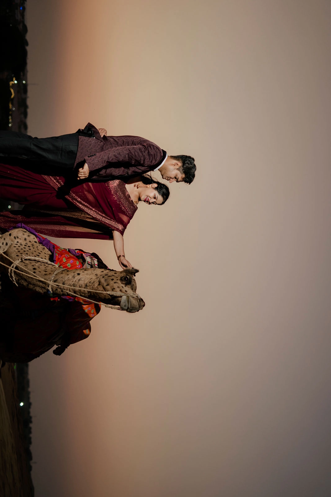 Intimate Fashion Moment in Jaisalmer