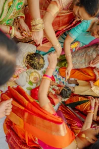 Intimate Wedding Ritual & Bridal Details