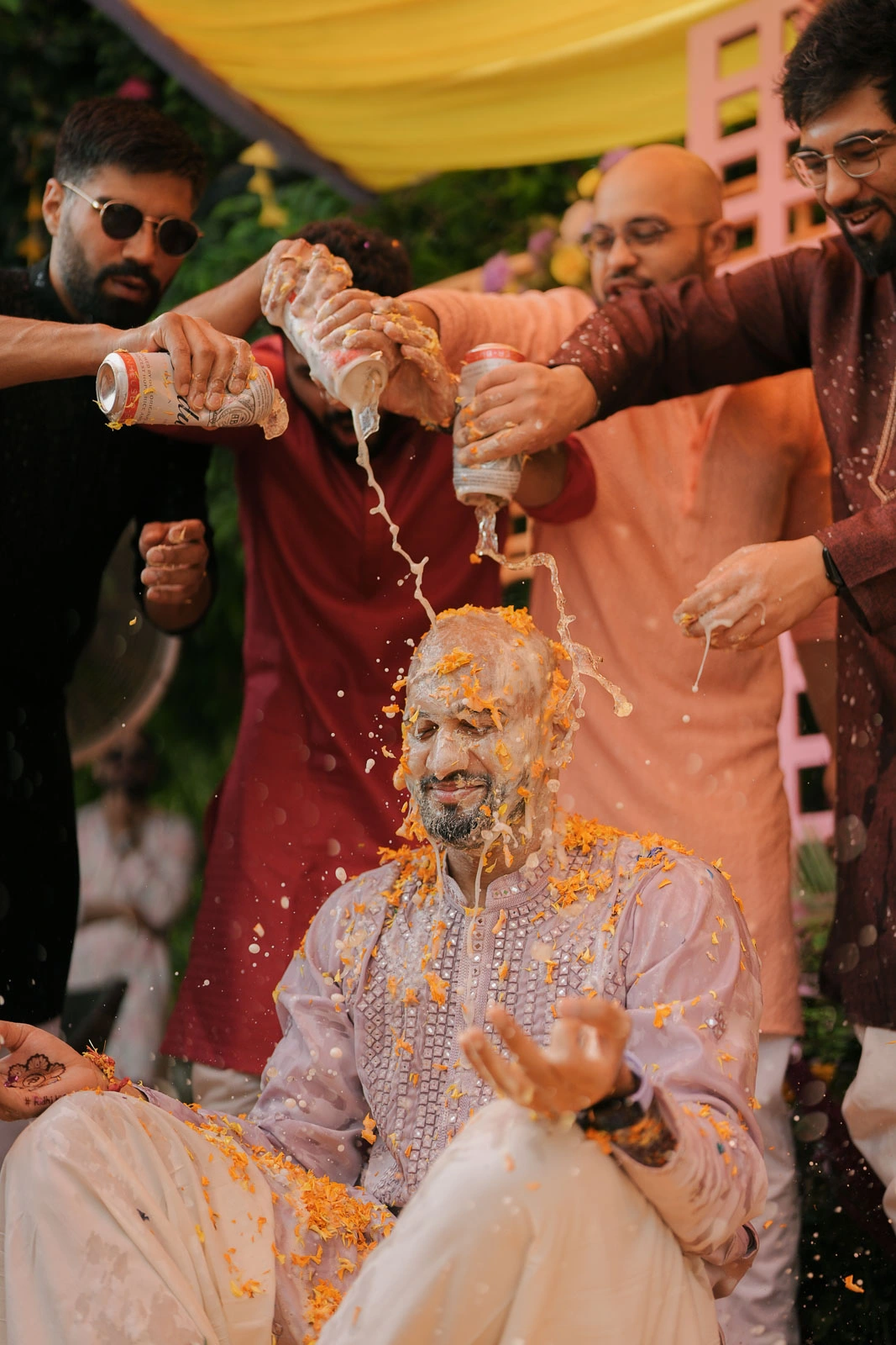 Joyful Bride Celebration at a Rewari Wedding
