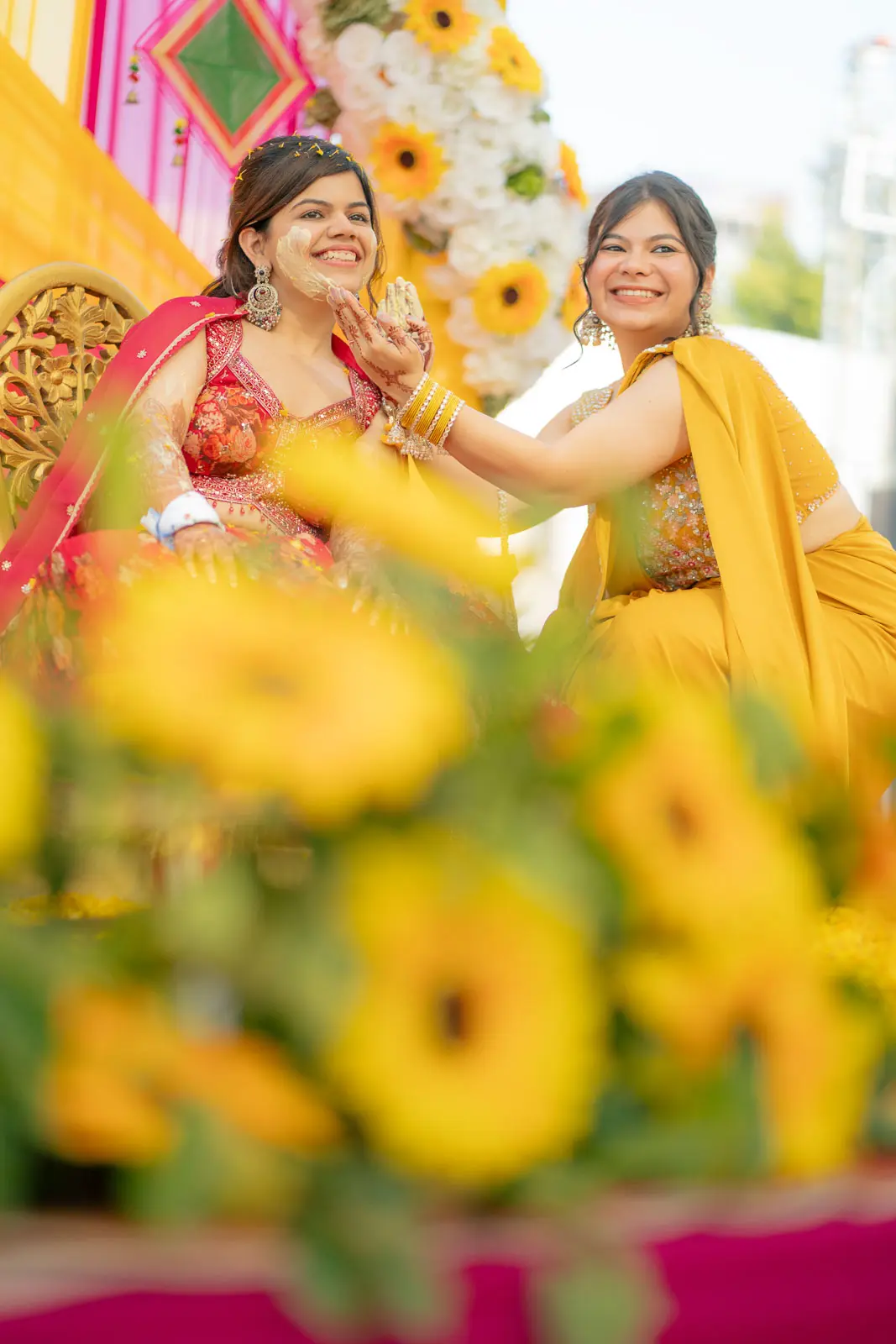 Joyful Haldi Moments