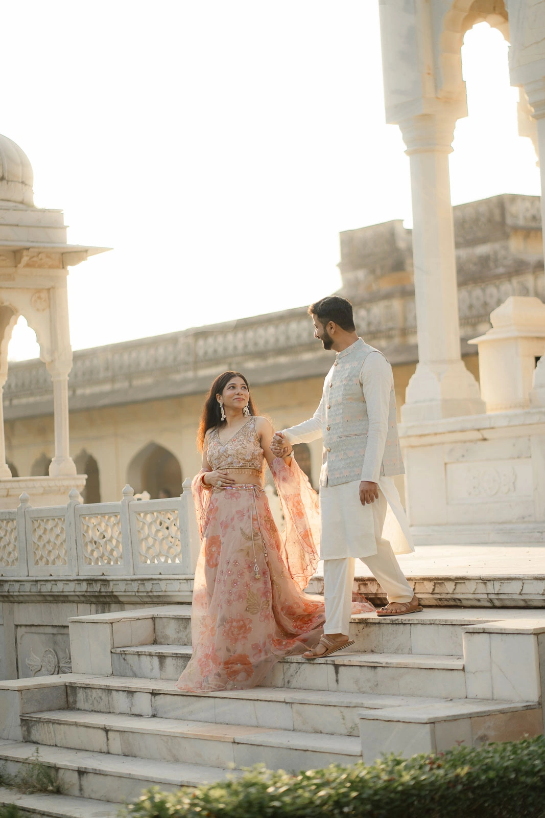 Natural Couple Portrait – Jaipur Prewedding Photography