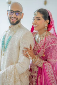 Newlywed Couple Portrait