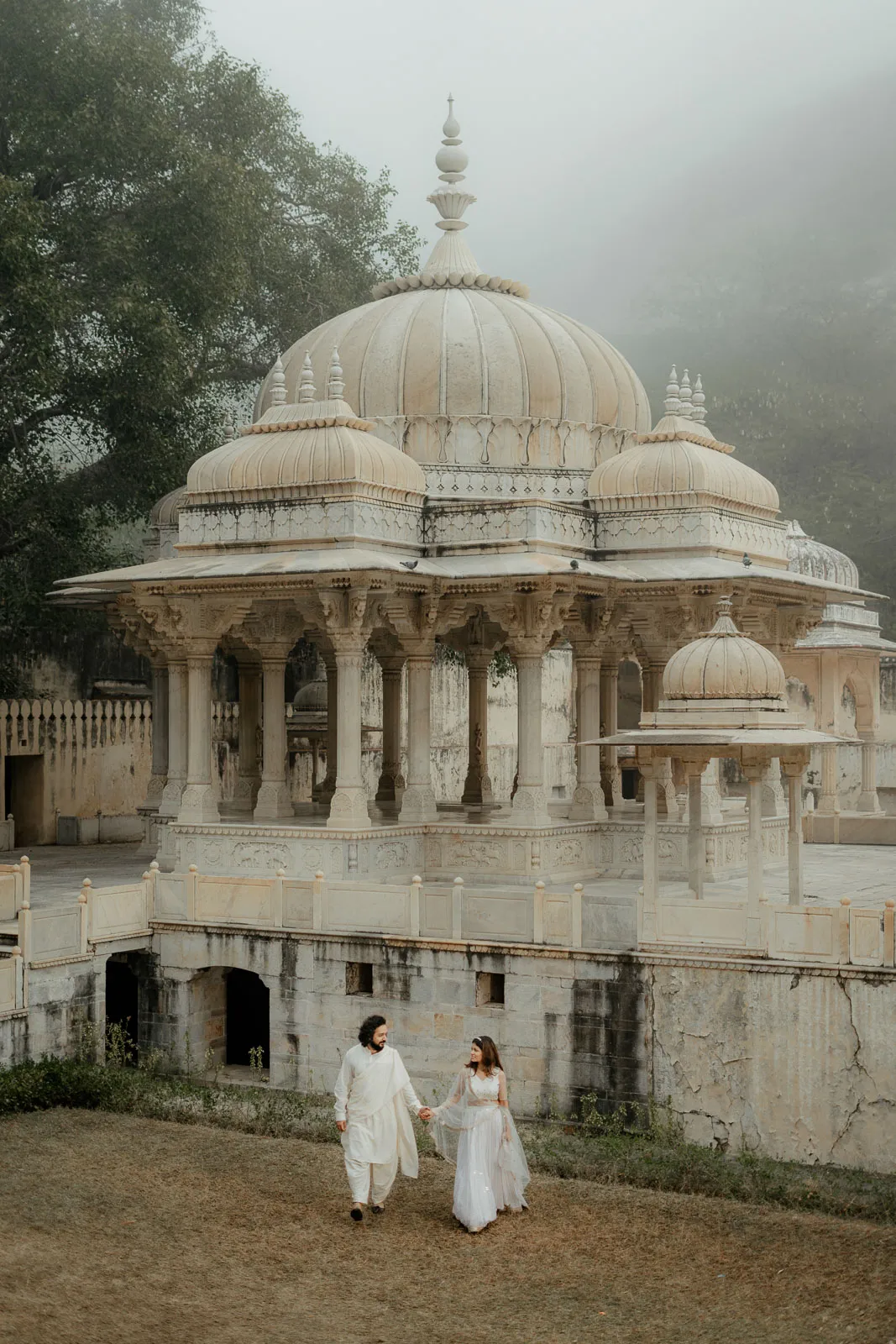 Rajasthan Heritage Dome Prewedding Photography