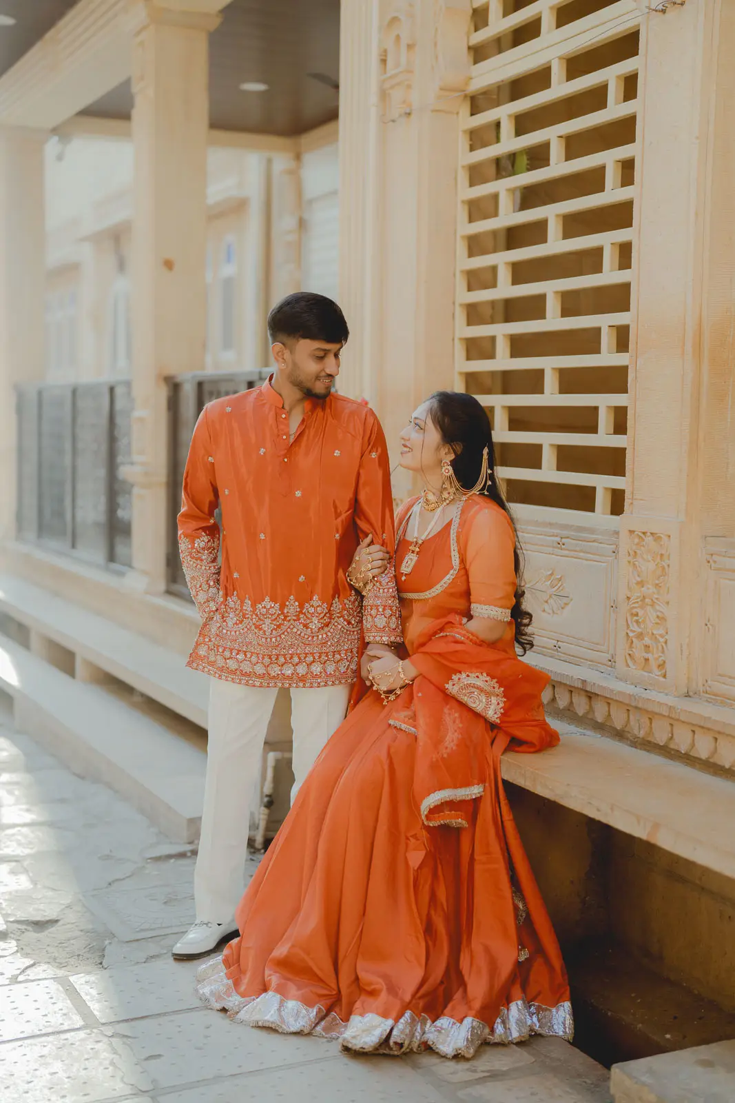 Refined Heritage Fashion Photography in Rajasthan