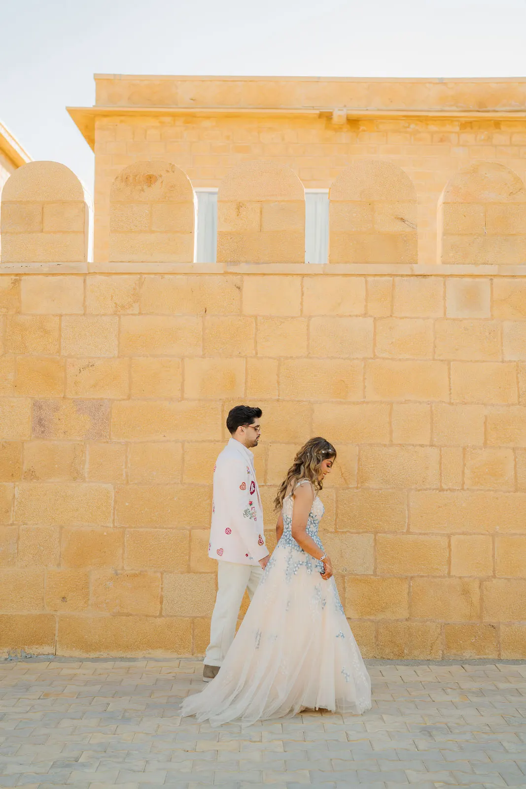 Romantic Bride Groom Portrait