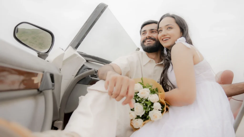 Romantic Couple Portrait – Udaipur Pre Wedding Shoot