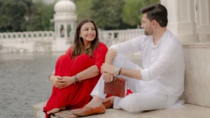 Romantic Couple Portrait – Udaipur Wedding Photographer