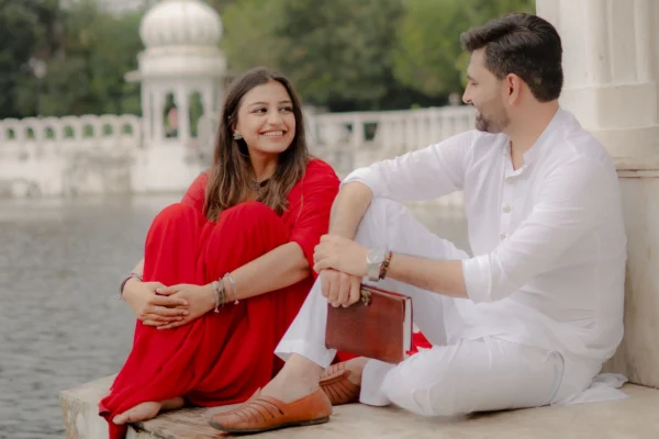 Romantic Couple Portrait – Udaipur Wedding Photographer
