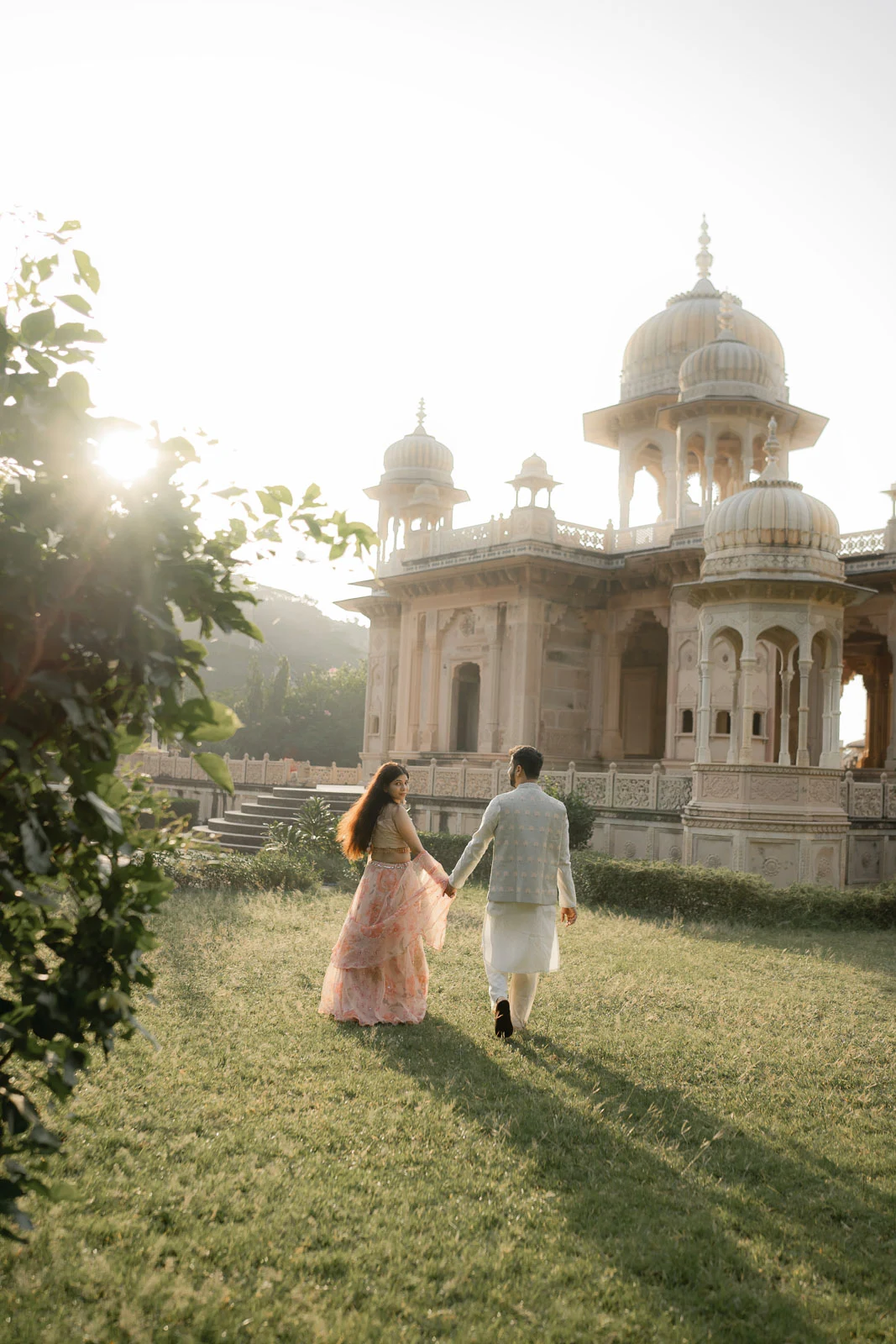 Romantic Outdoor Prewedding Shoot in Jaipur