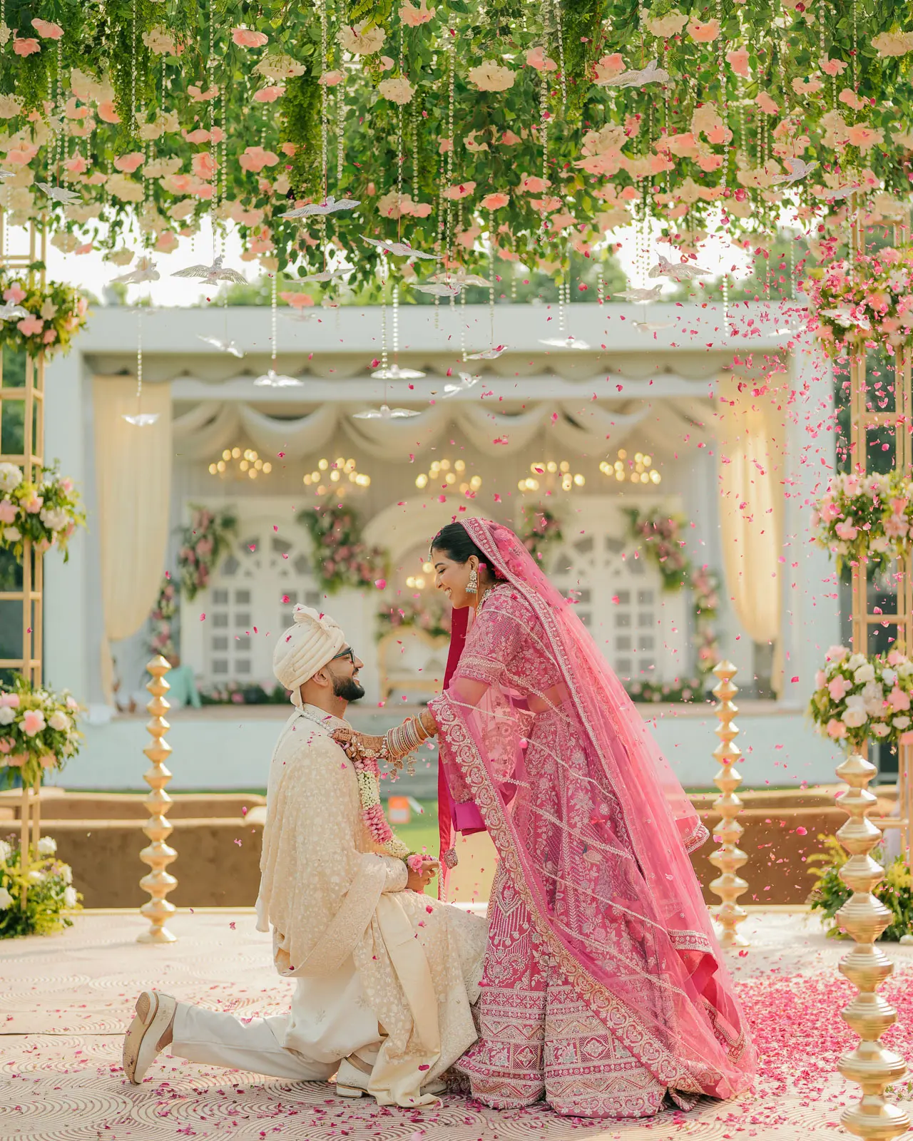 Romantic Palace Wedding Ceremony