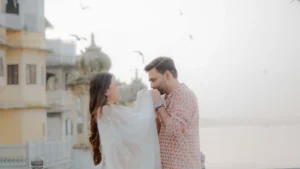 Royal Couple Portrait – Udaipur Pre Wedding Shoot