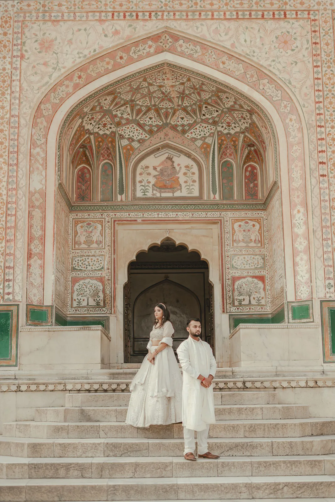 Royal Heritage Archway Prewedding Shoot in Jaipur
