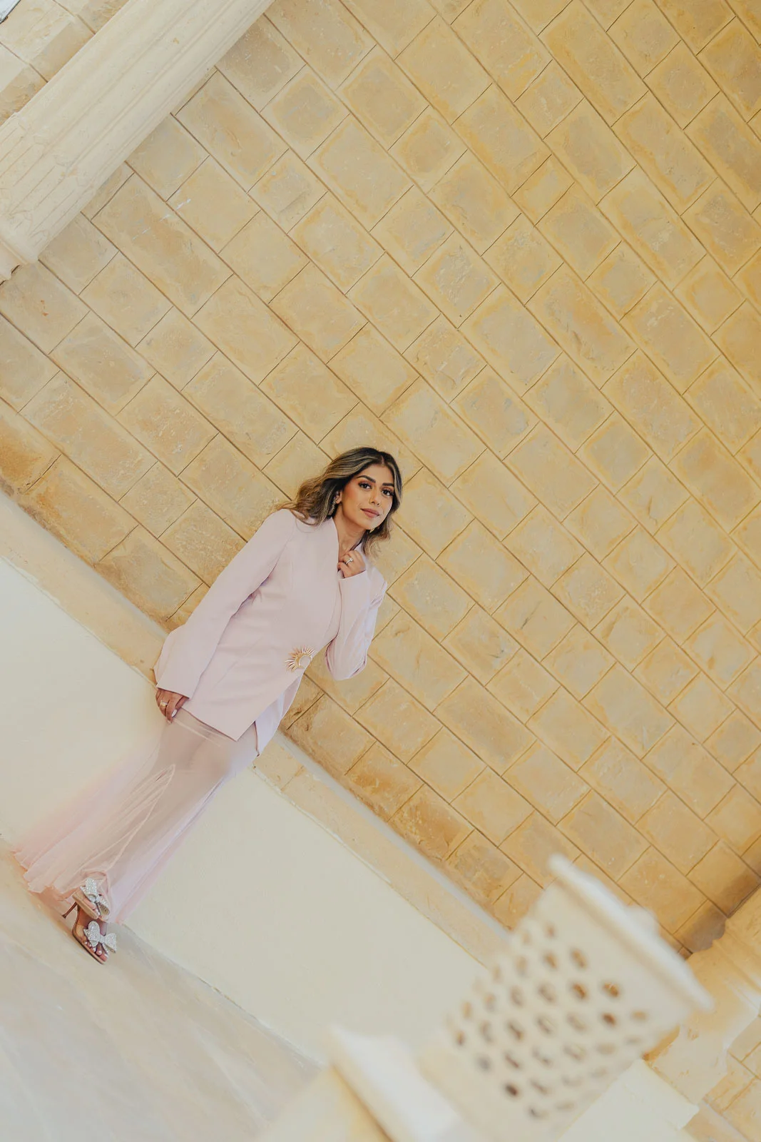 Soft Bridal Portrait During a Jaisalmer Pre-Wedding