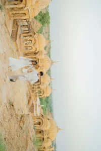 Soft Heritage Portrait for a Jaisalmer Pre-Wedding