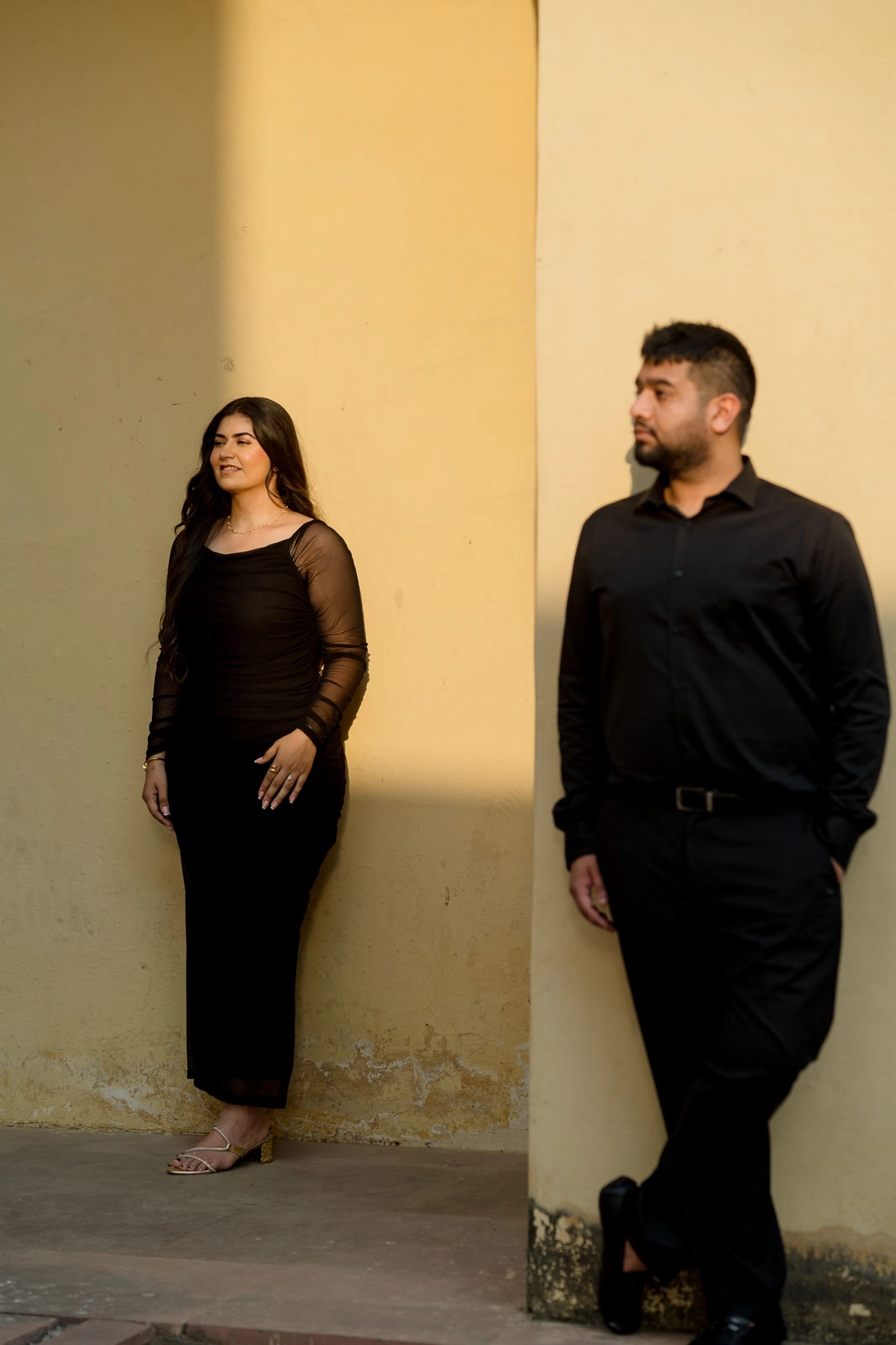Stylish Couple Portrait – Jaipur Prewedding Photography
