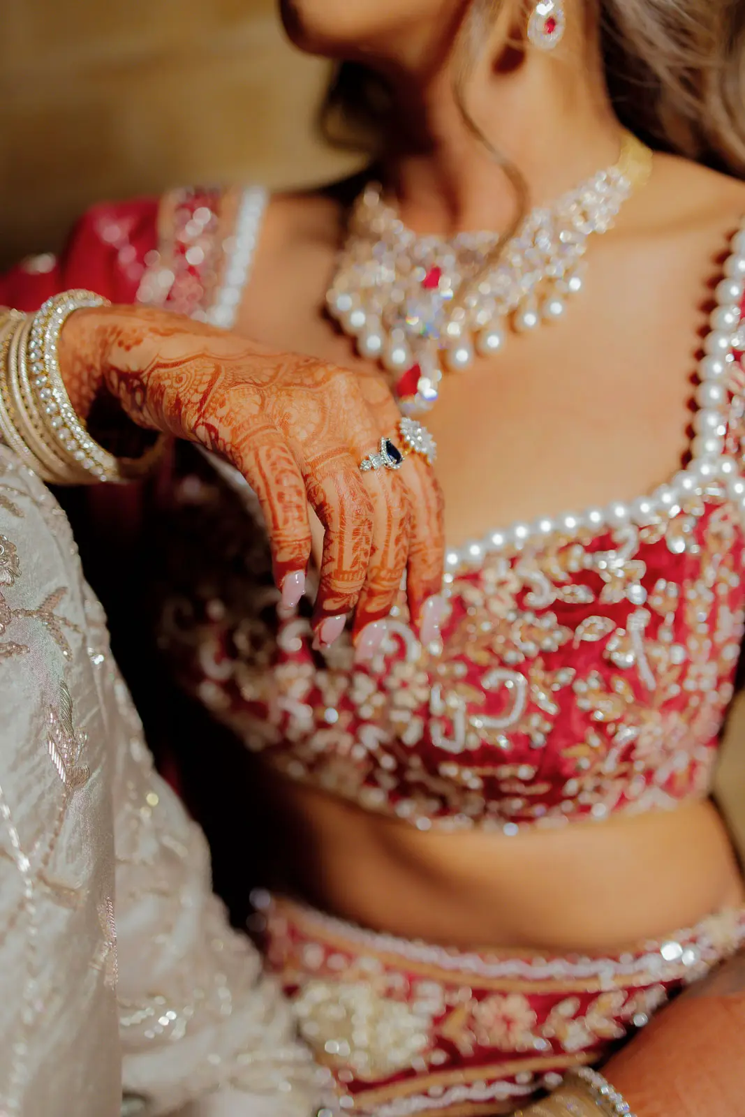 The Bride Getting Ready for Forever