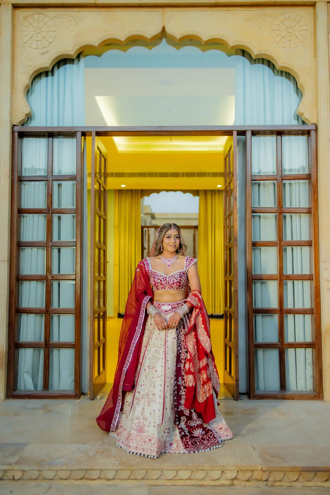 The Bride Waiting Behind the Palace Door