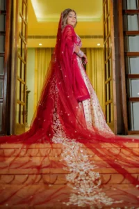 The Veil That Completed Her Bridal Look