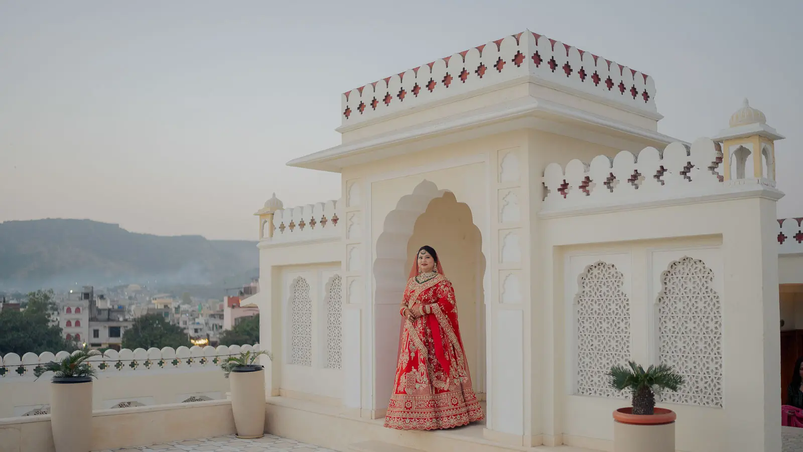 Timeless Bride Portrait at a Jaipur Palace