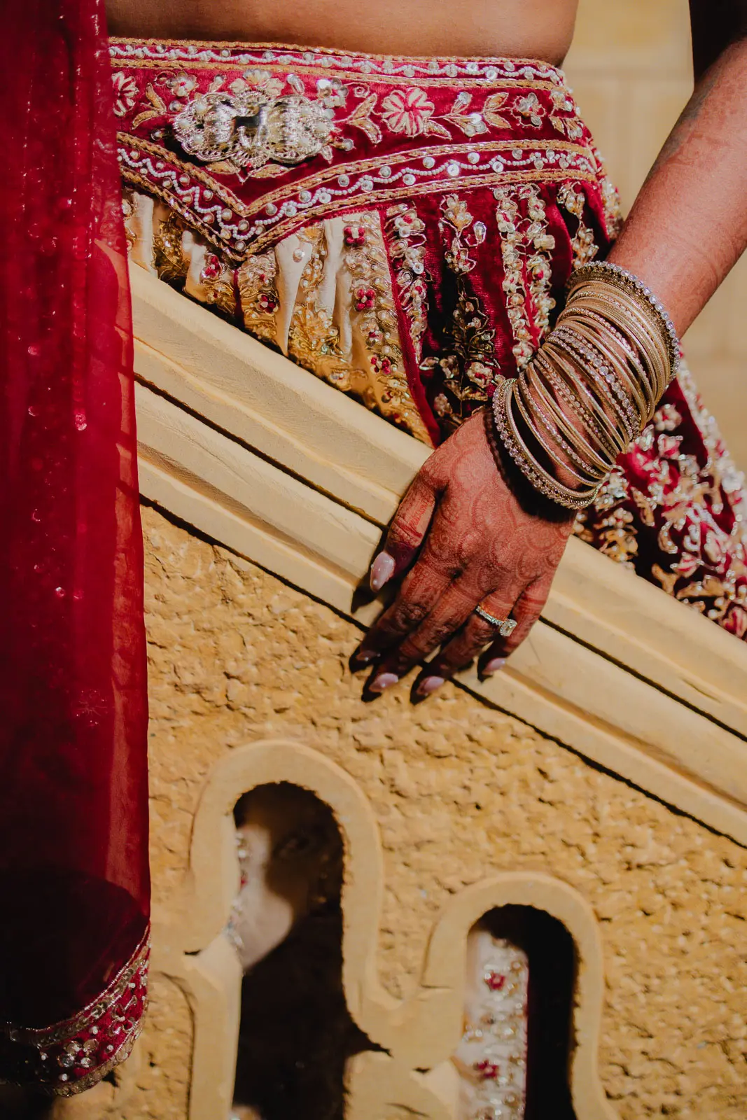 Traditional Bridal Beauty in Heritage Light
