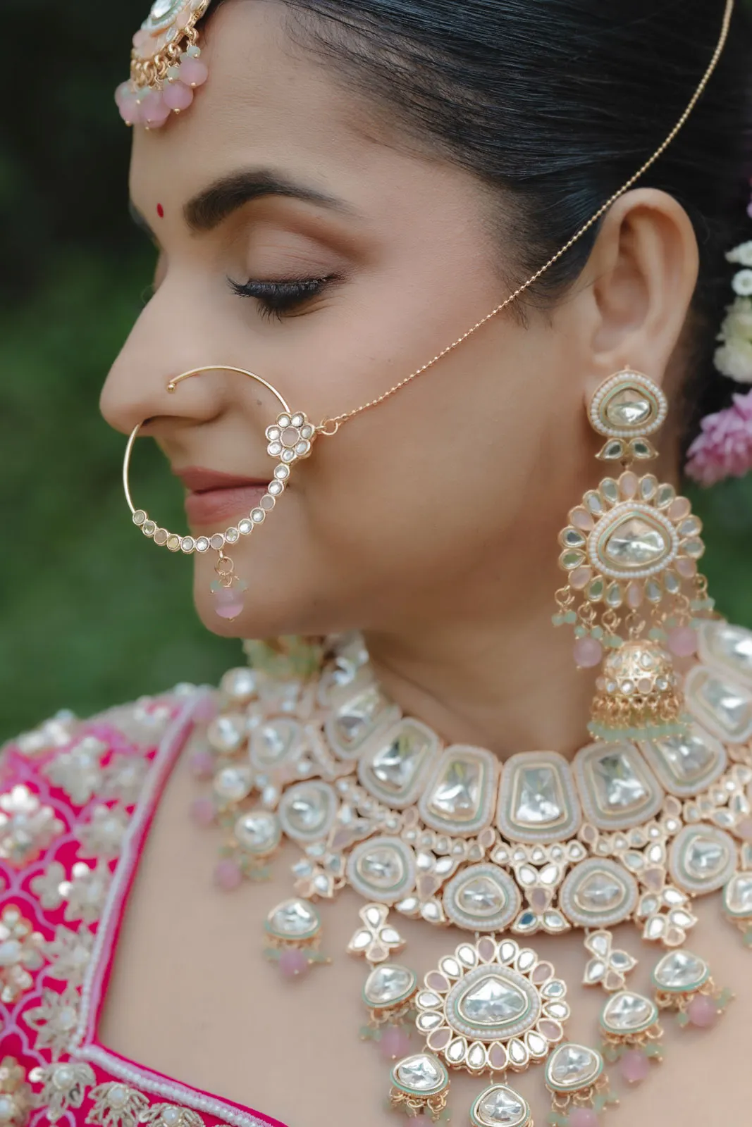 Traditional Bridal Jewelry Portrait Goa