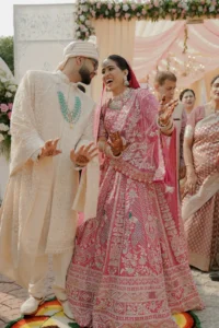 Traditional Bride and Groom Portrait