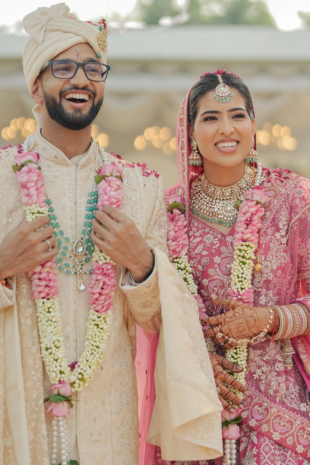Traditional Bride and Groom