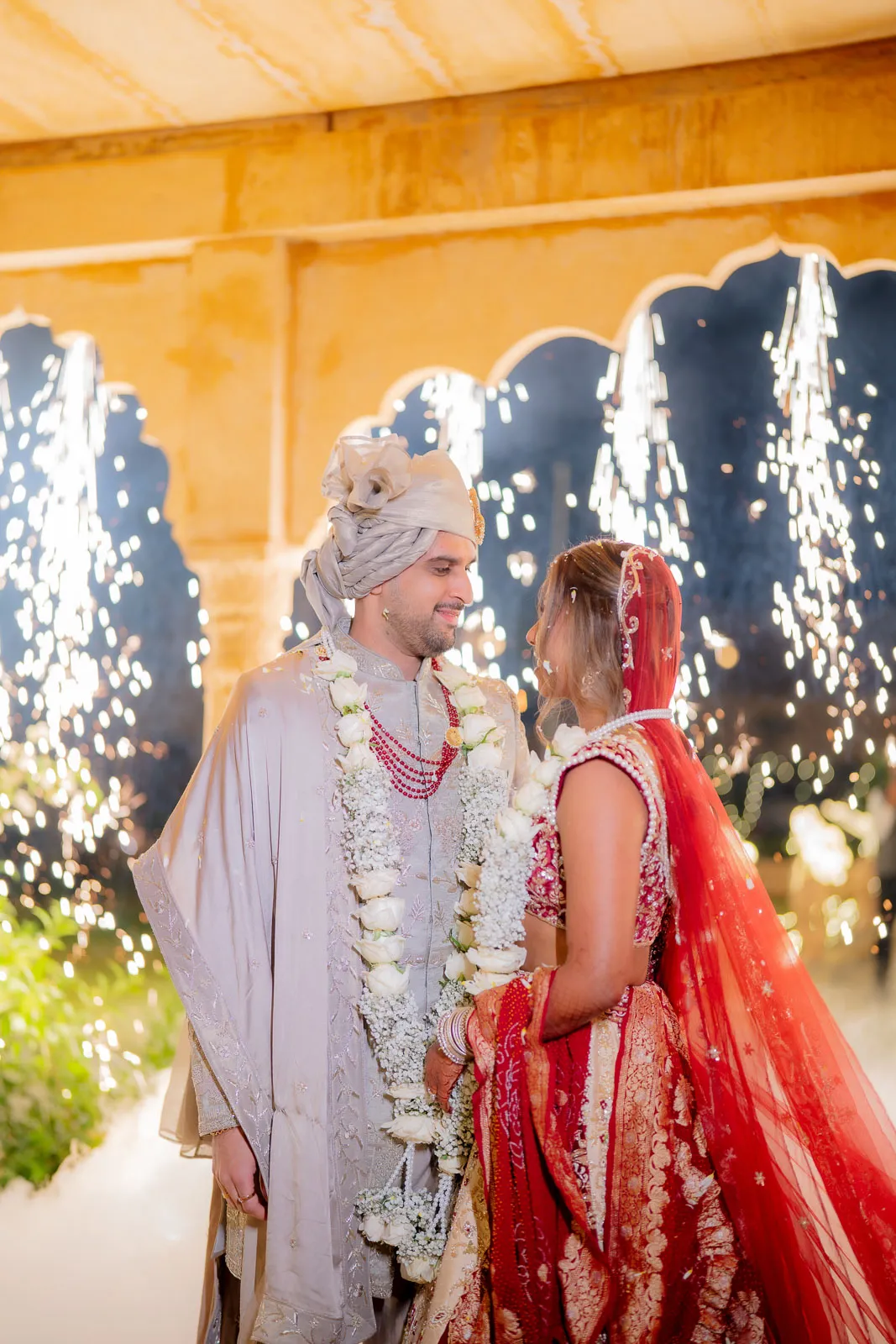 Traditional Rajasthani Wedding Portrait