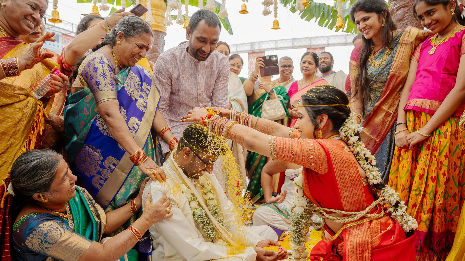 Traditional Wedding Rituals & Family Moments