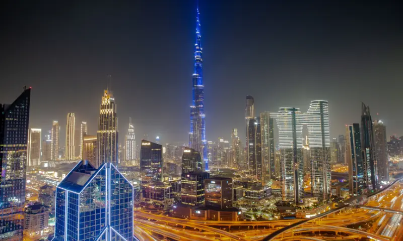 Downtown Dubai and Burj Khalifa