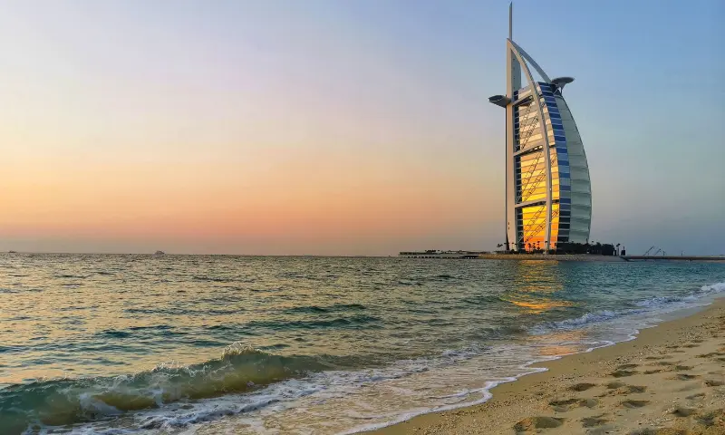 Jumeirah Beach and Sunset Beach